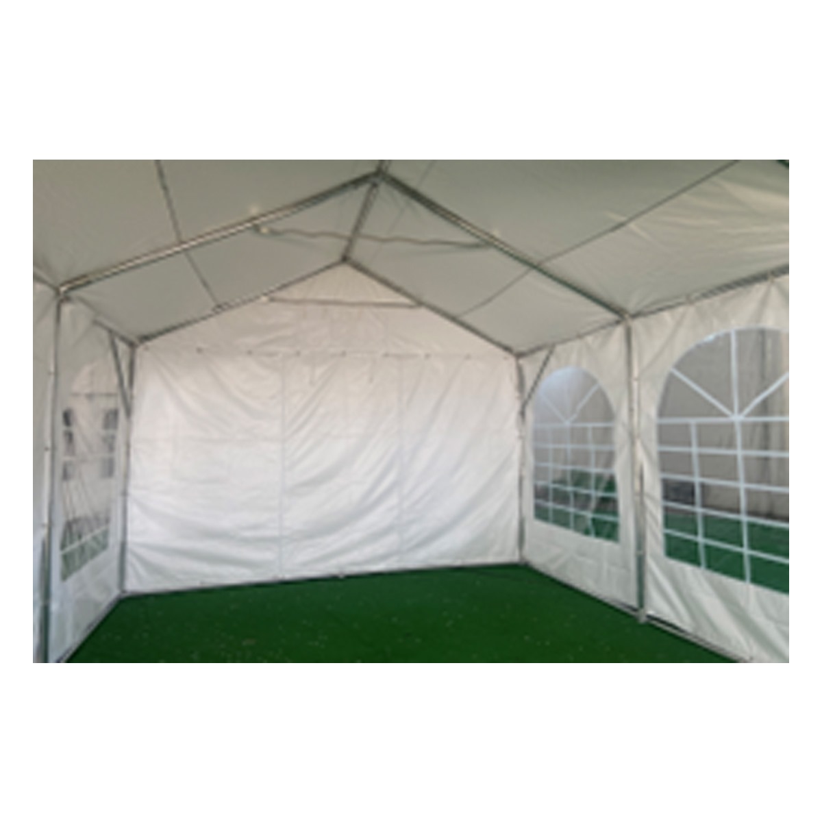 Hala pentru evenimente din PVC cu latime 5m si lungime 10m, inaltime 2.8m cadru din otel galvanizat - imagine 5