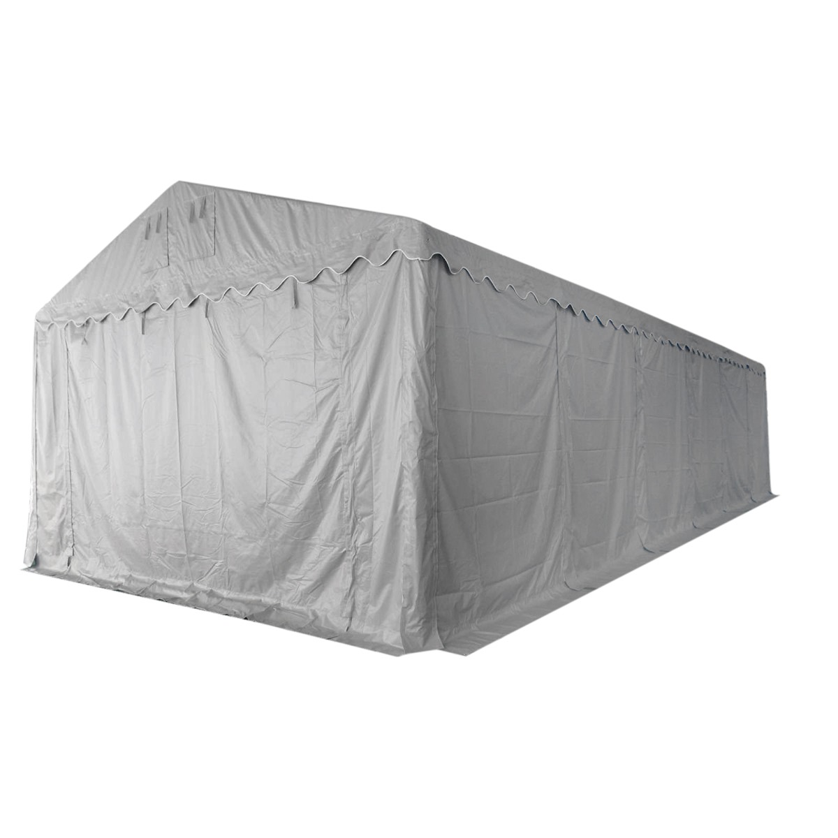 Hala depozitare din PVC cu structura metalica, latimea de 8m si lungime 12m, inaltime 2.6m - imagine 2