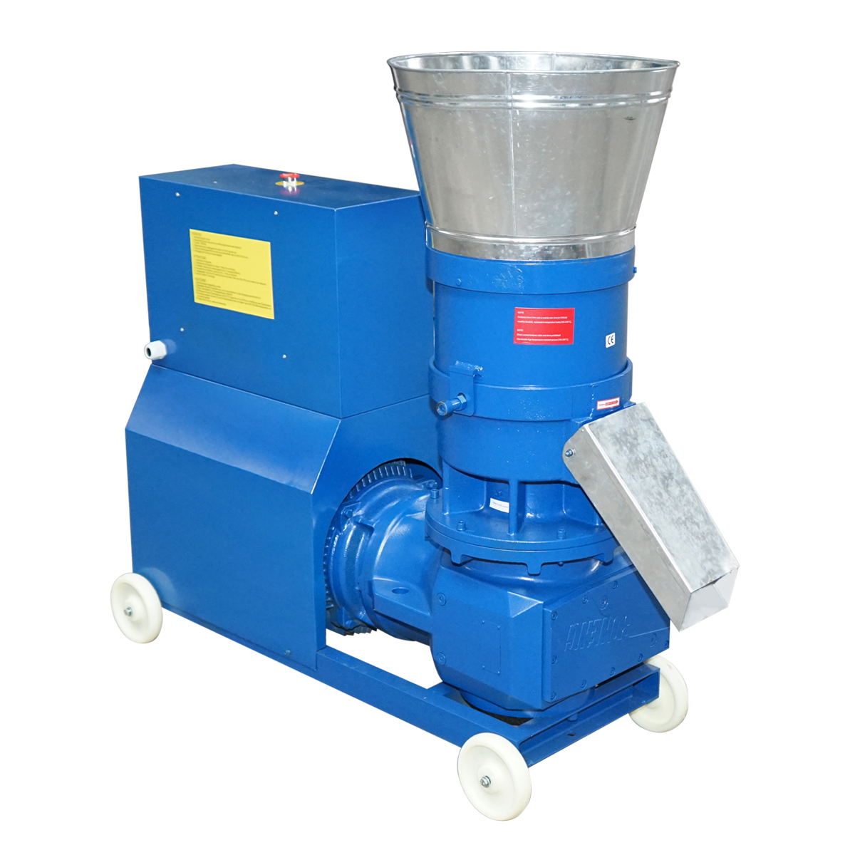 Granulator furaje, presa cereale 22KW, 380V cu matrita de 6mm si randament max 900kg/H - imagine 2