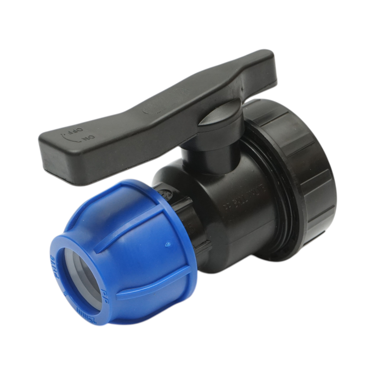 Robinet cu bila compresiune, filet interior 25mmx3/4 inch PN16 pentru sisteme de irigatii - imagine 2
