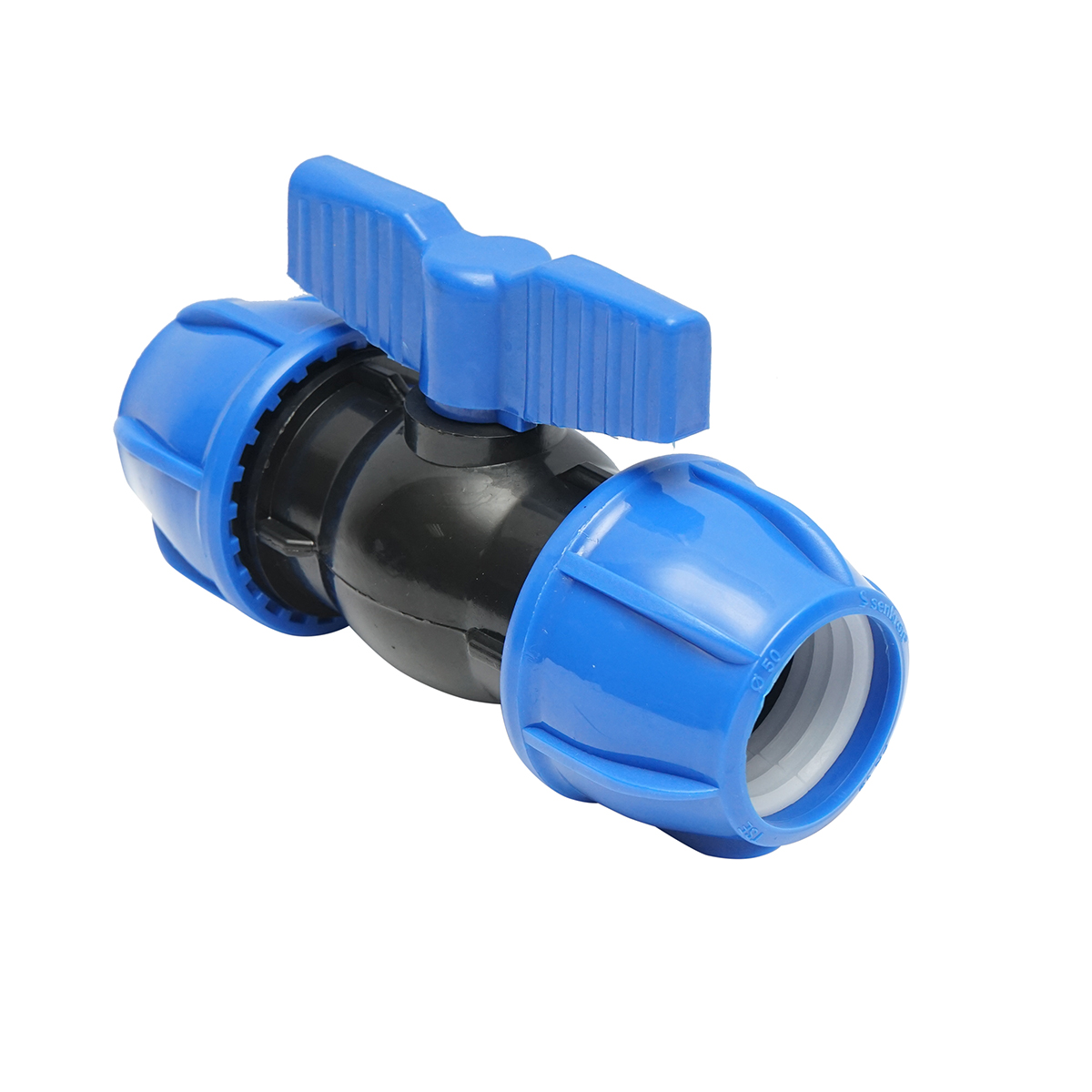 Robinet mufa cu bila compresiune 50x50mm PN16 pentru sisteme de irigatii - imagine 2