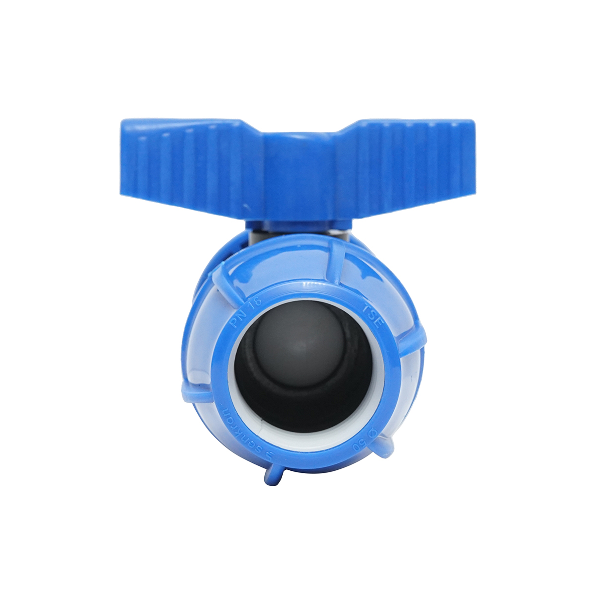 Robinet mufa cu bila compresiune 50x50mm PN16 pentru sisteme de irigatii - imagine 3