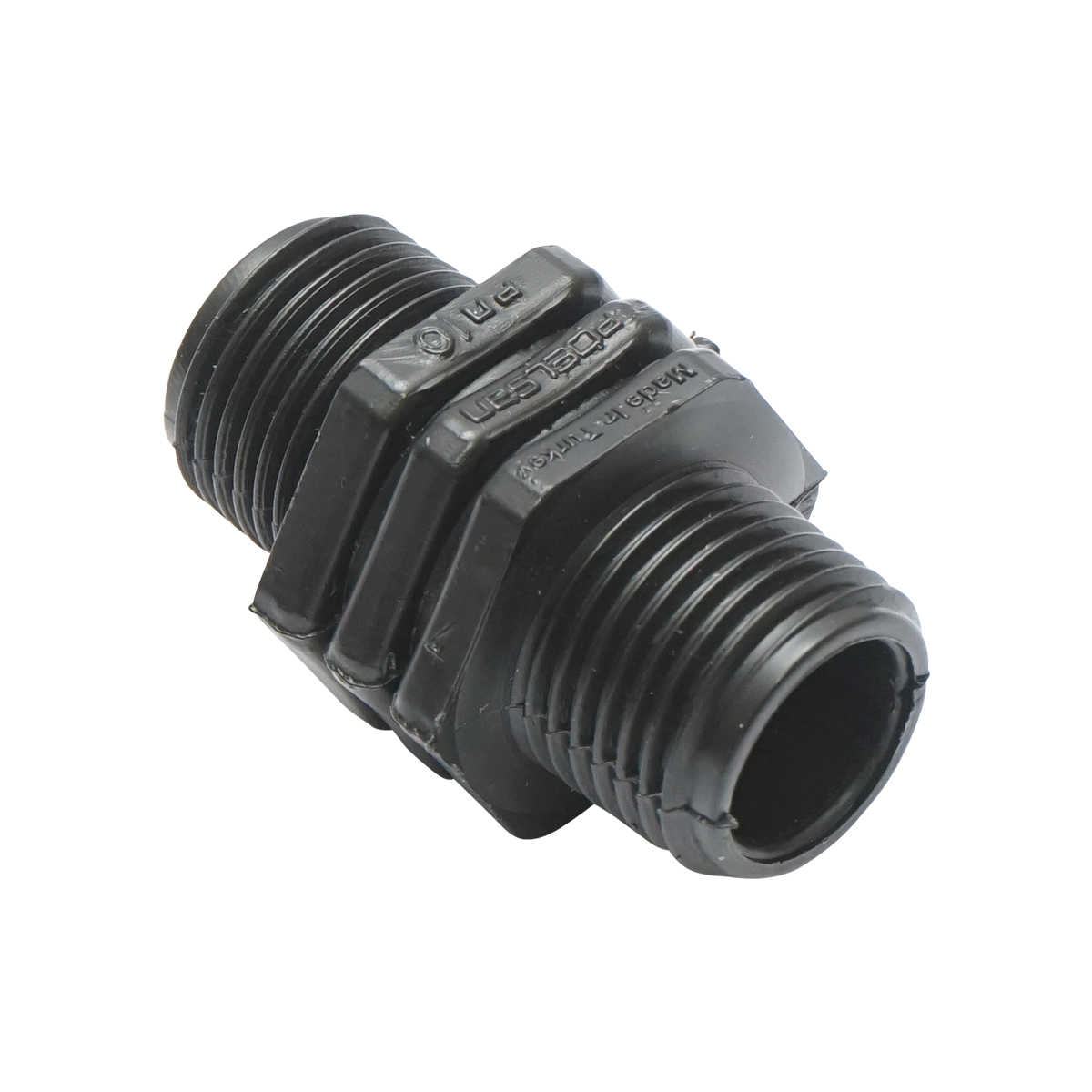 Niplu egal filet exterior D1/2x1/2 toll pentru sisteme de irigatii PN10 - imagine 3