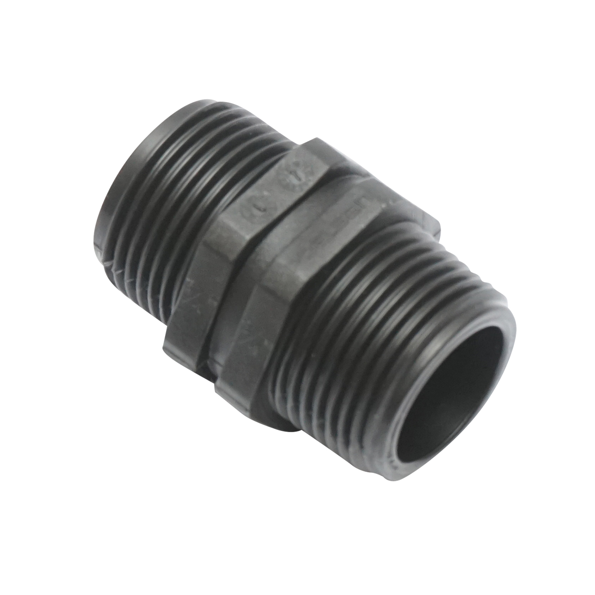 Niplu egal filet exterior D3/4x3/4 toll pentru sisteme de irigatii PN10 - imagine 2
