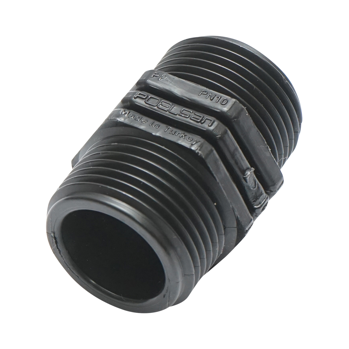 Niplu egal filet exterior D1x1 toll pentru sisteme de irigatii PN10 - imagine 3