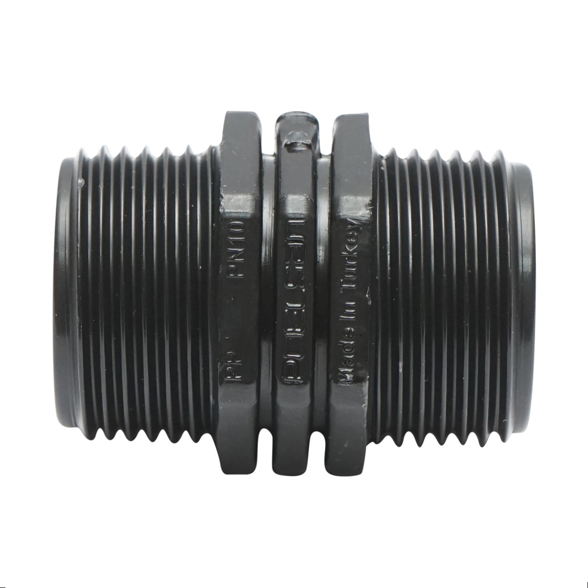 Niplu egal filet exterior D1x1 toll pentru sisteme de irigatii PN10