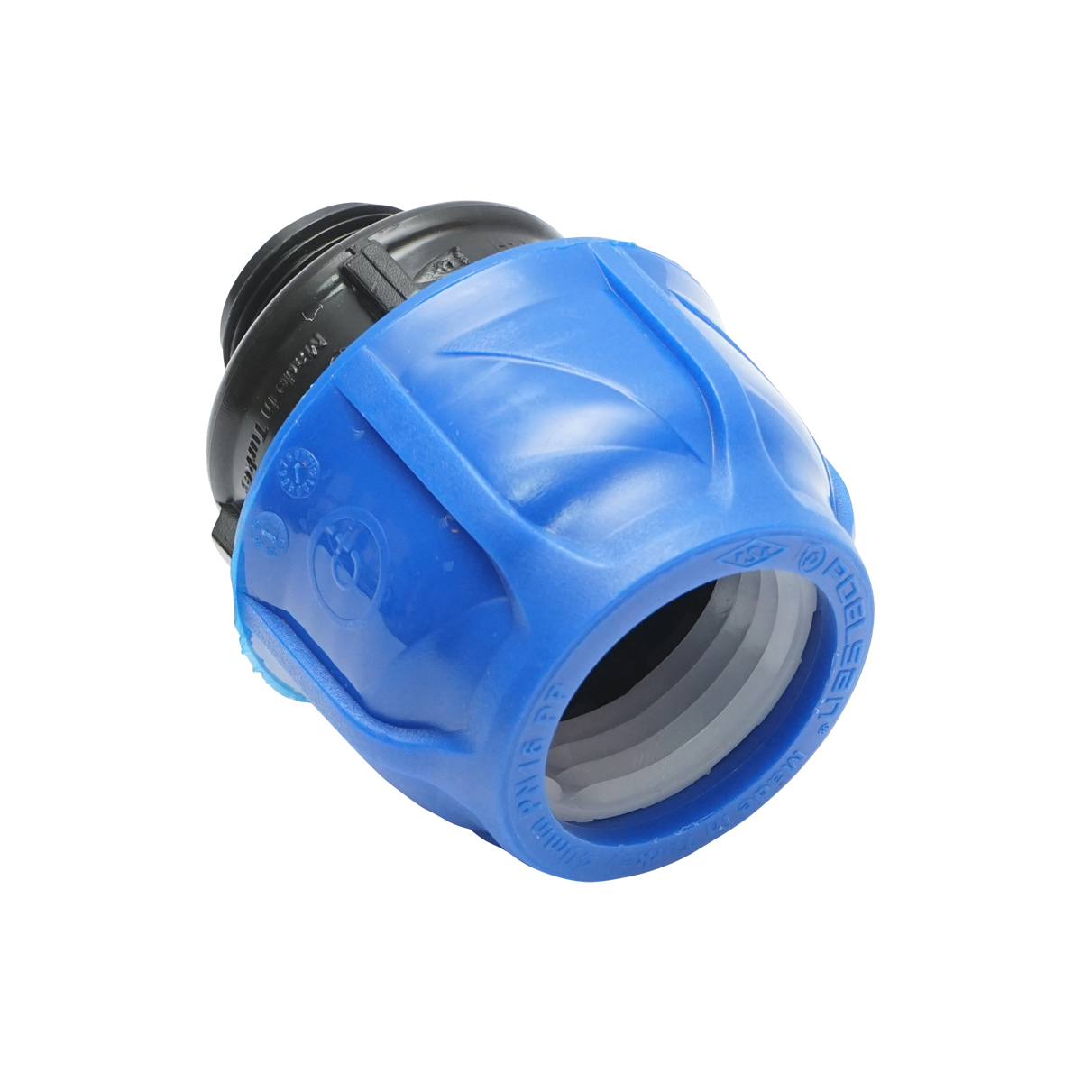 Racord compresiune cu filet exterior D40mmx1 toll, PN16, pentru sisteme de irigatii - imagine 3