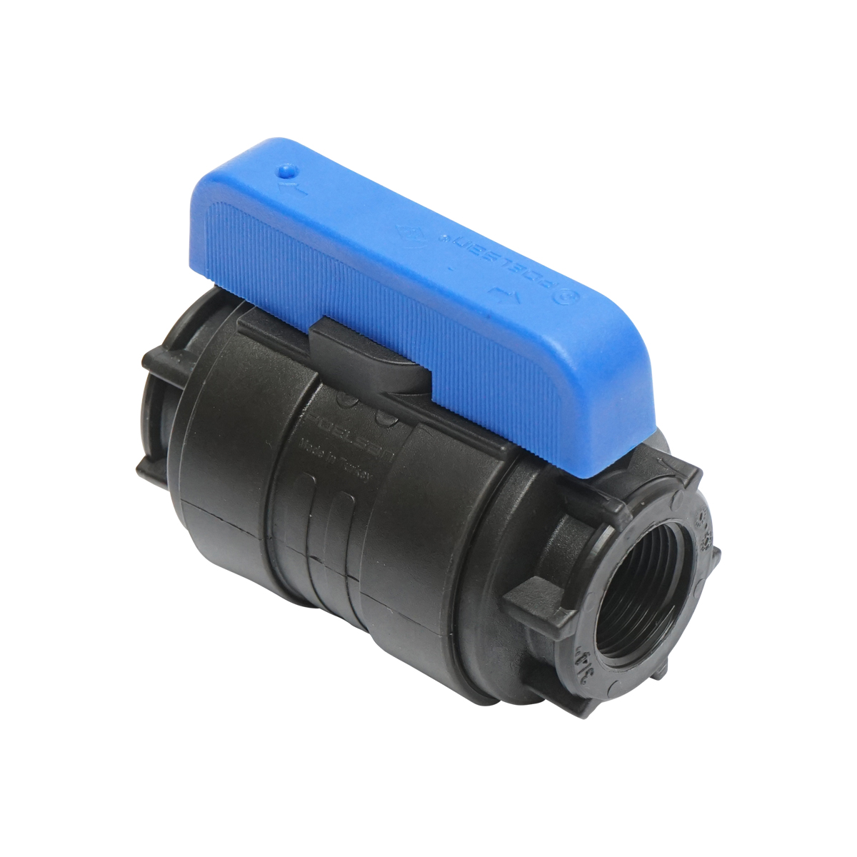 Robinet compresiune egal cu bila si filet interior D20x20mm PN10 pentru sisteme irigatii - imagine 4