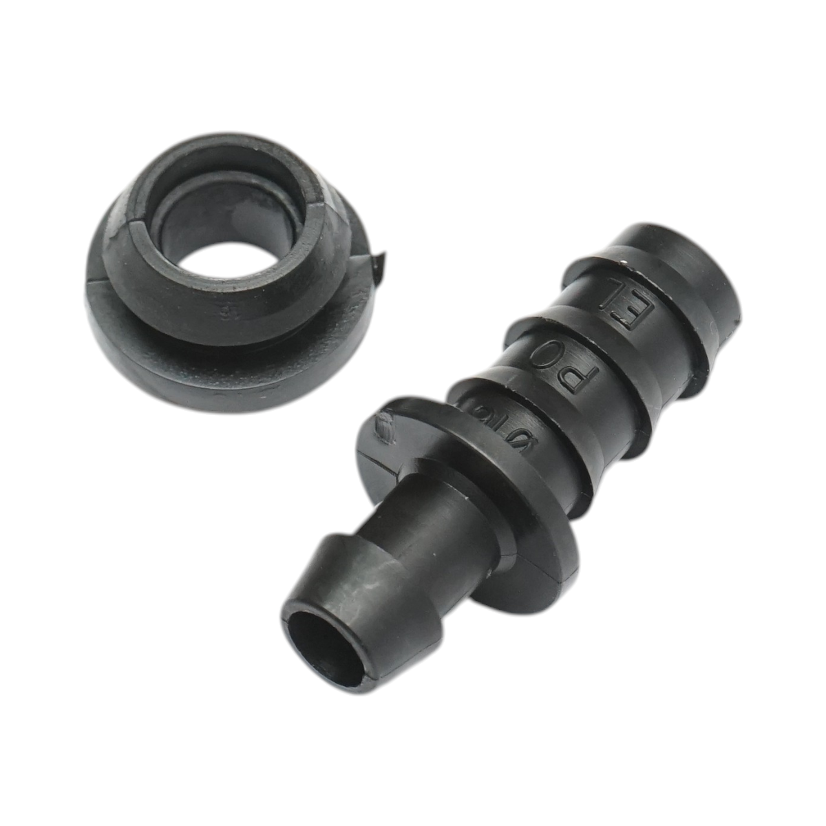 Mufa conector stut egal tub picurare 16x16mm pentru sisteme de irigatii