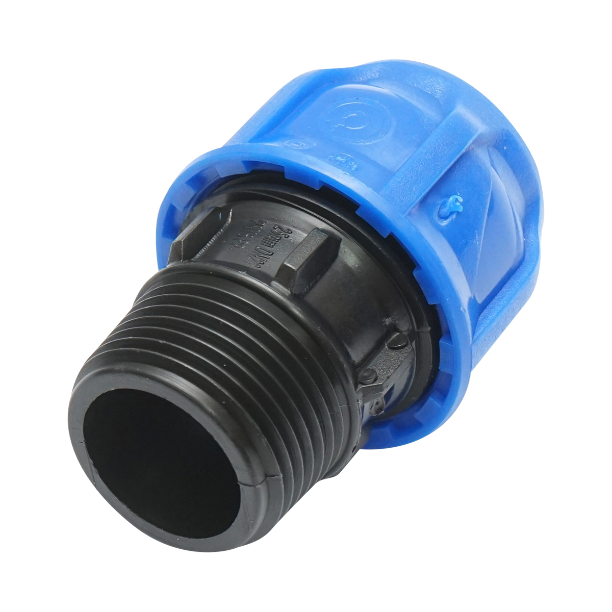 Racord compresiune cu filet exterior D25mmx1 toll, PN16 pentru sisteme irigatii - imagine 3