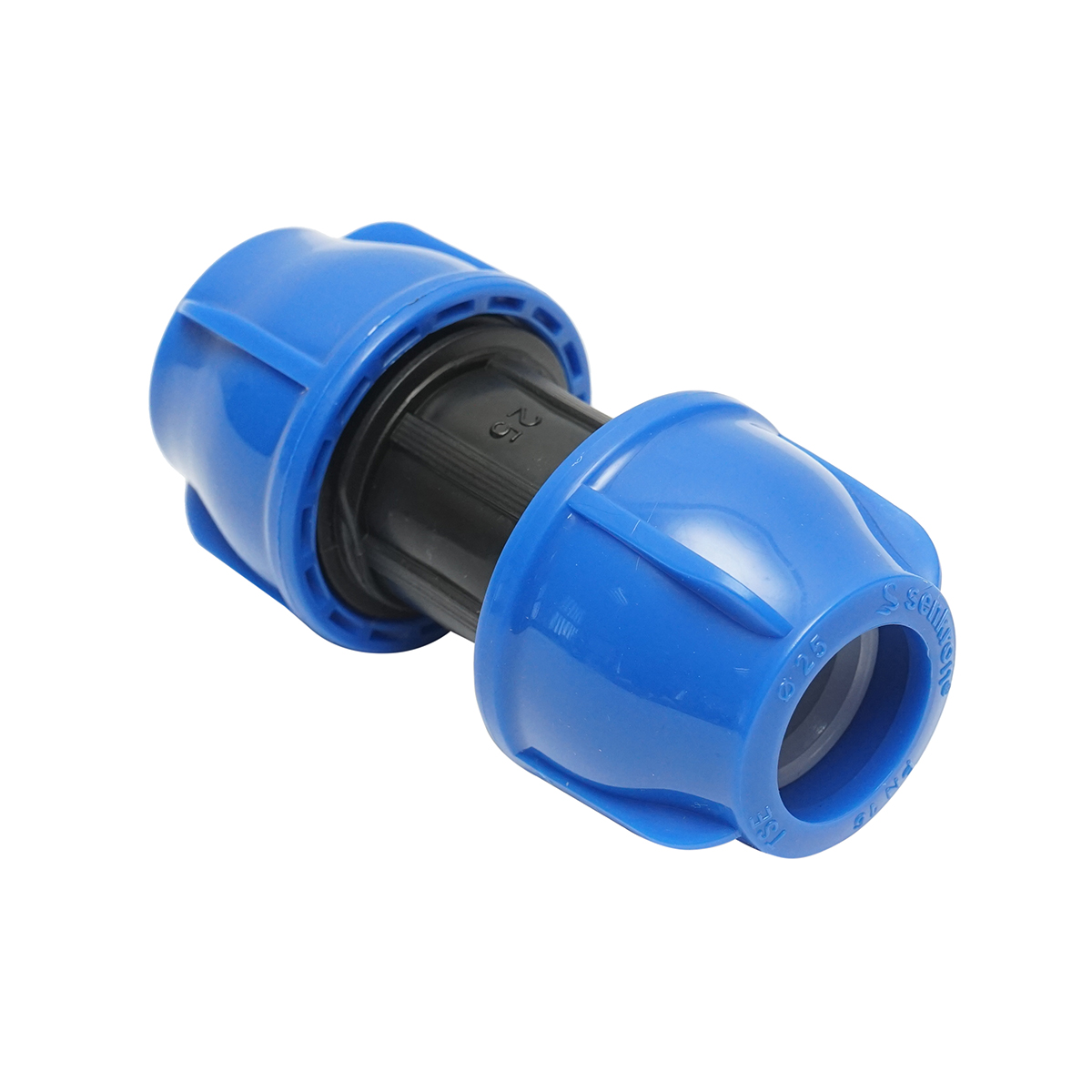 Mufa compresiune egala D25x25mm, PN16 pentru sisteme irigatii - imagine 2