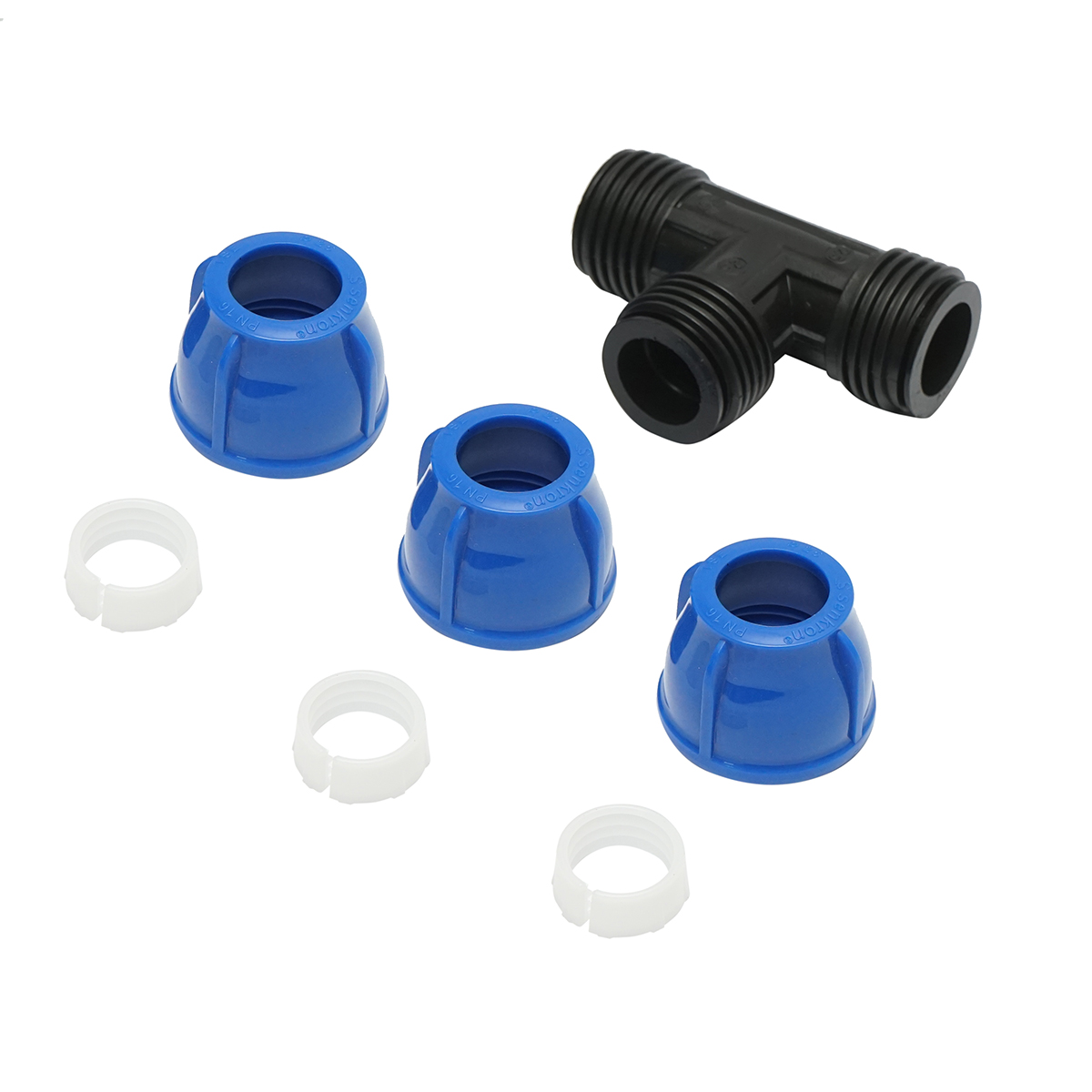Teu compresiune egal 25x25x25mm PN16, pentru sisteme de irigatii - imagine 4