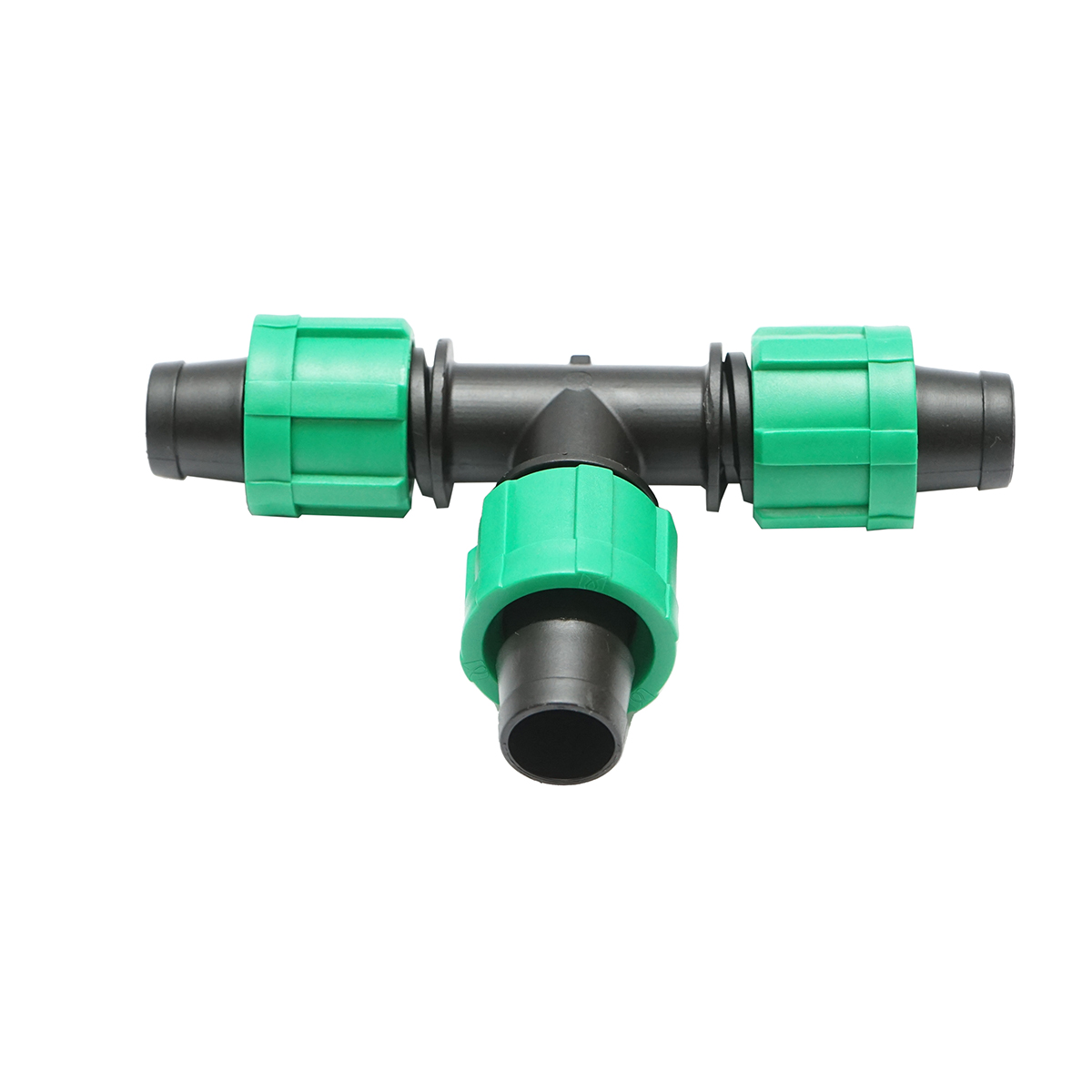 Teu egal conector banda picurare 17x17x17mm pentru sisteme de irigatii - imagine 2