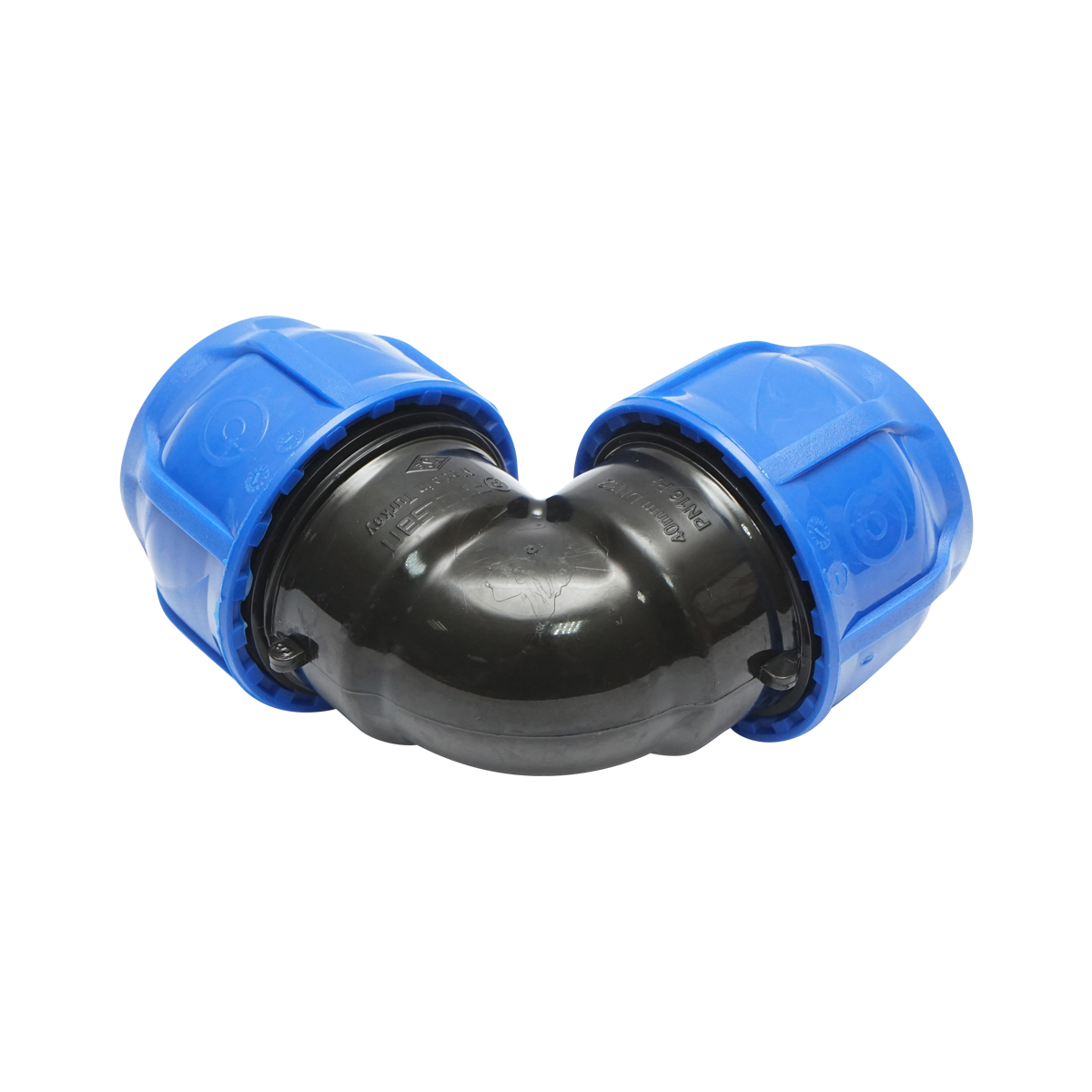 Cot compresiune egal D40x40mm, PN16, pentru sisteme de irigatii - imagine 2