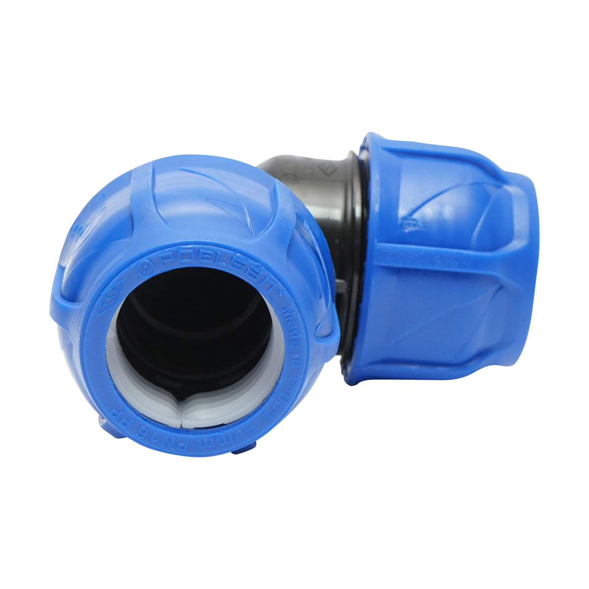 Cot compresiune egal D40x40mm, PN16, pentru sisteme de irigatii - imagine 3