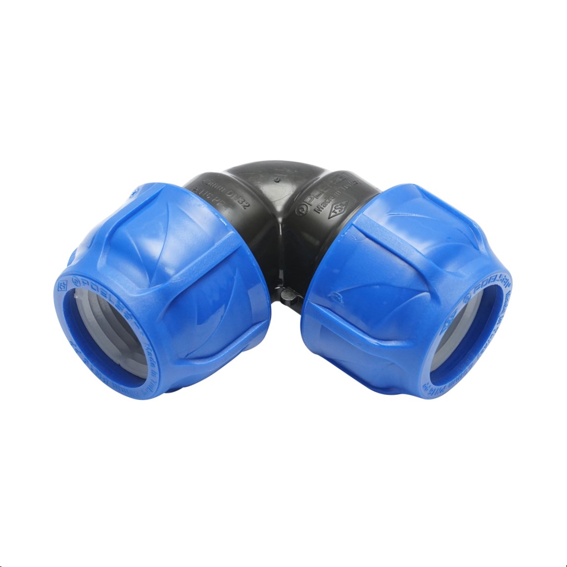 Cot compresiune egal D40x40mm, PN16, pentru sisteme de irigatii