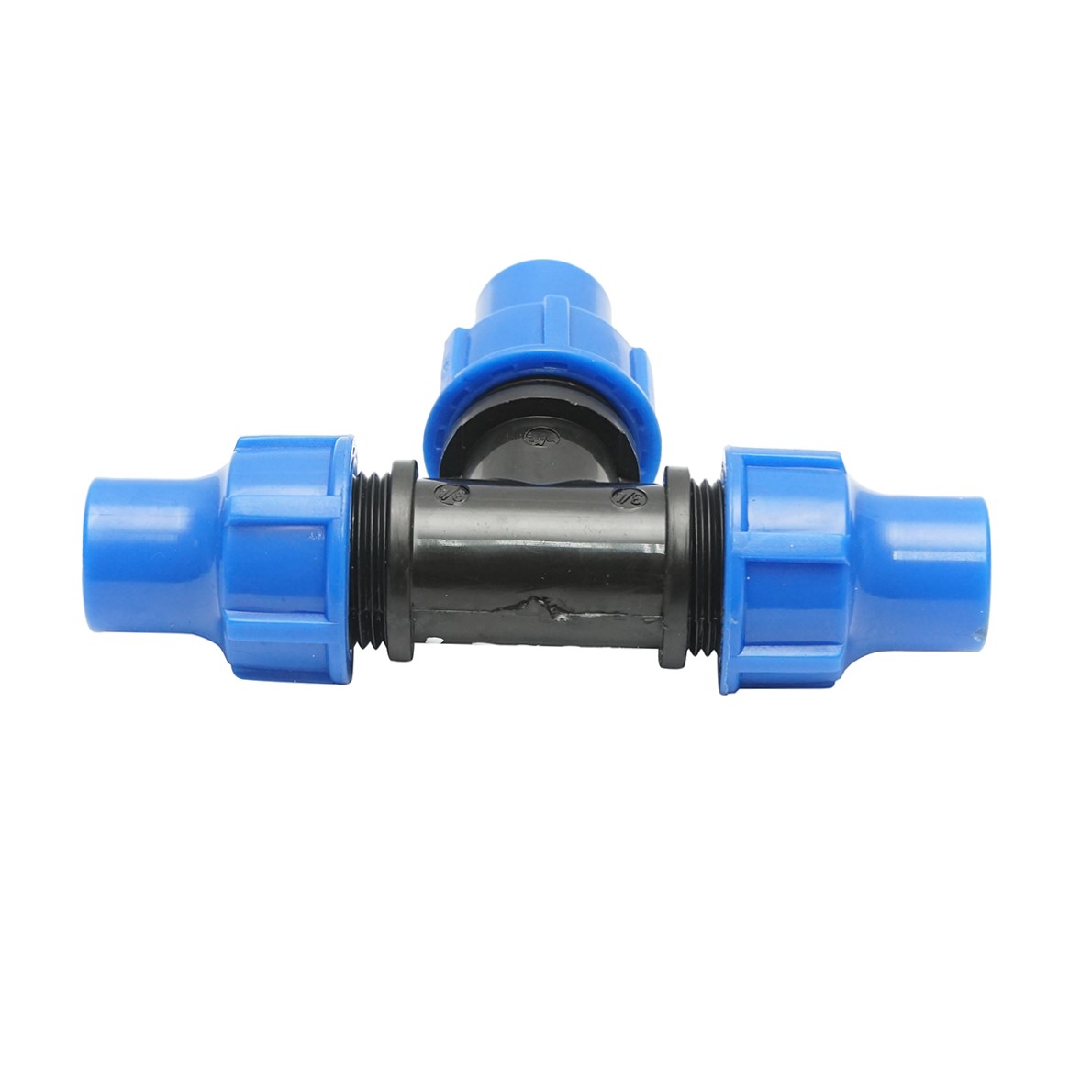 Teu egal compresiune 3/4x3/4x3/4 tol, PN10 pentru sisteme de irigatii - imagine 3