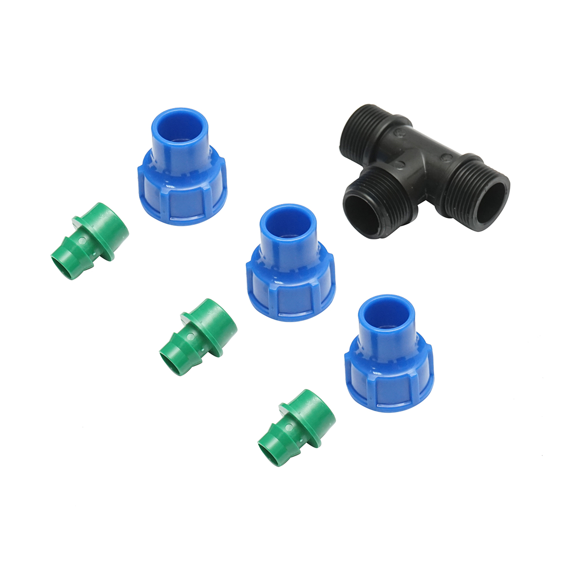 Teu egal compresiune 3/4x3/4x3/4 tol, PN10 pentru sisteme de irigatii - imagine 4