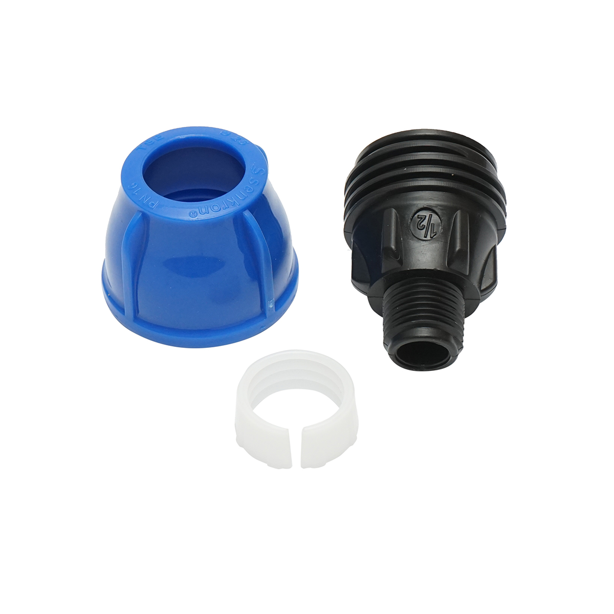 Racord compresiune cu filet exterior D25mmx1/2 toll, PN16 pentru sisteme de irigatii - imagine 4