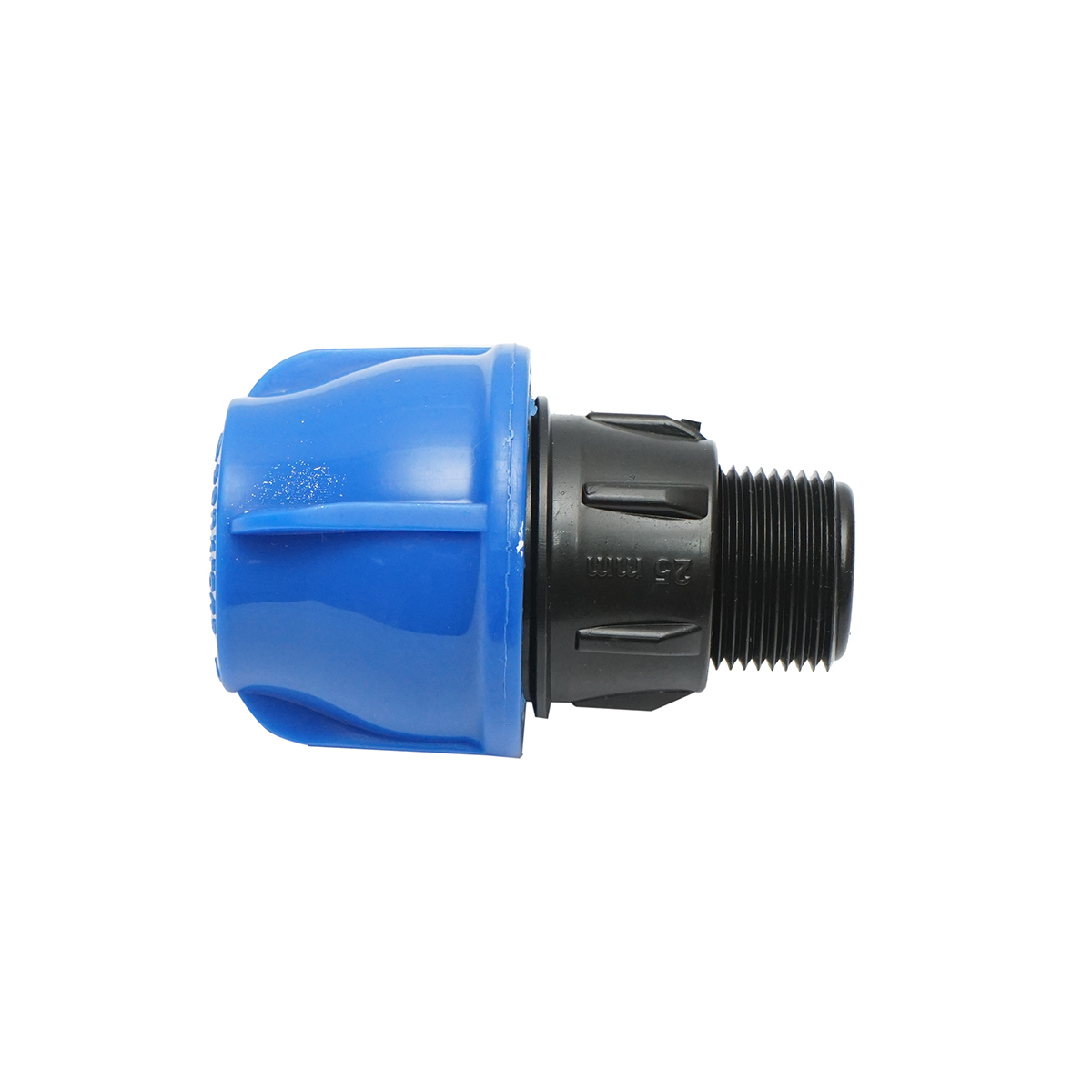 Racord compresiune cu filet exterior D25mmx3/4 toll, PN16 pentru sisteme de irigatii