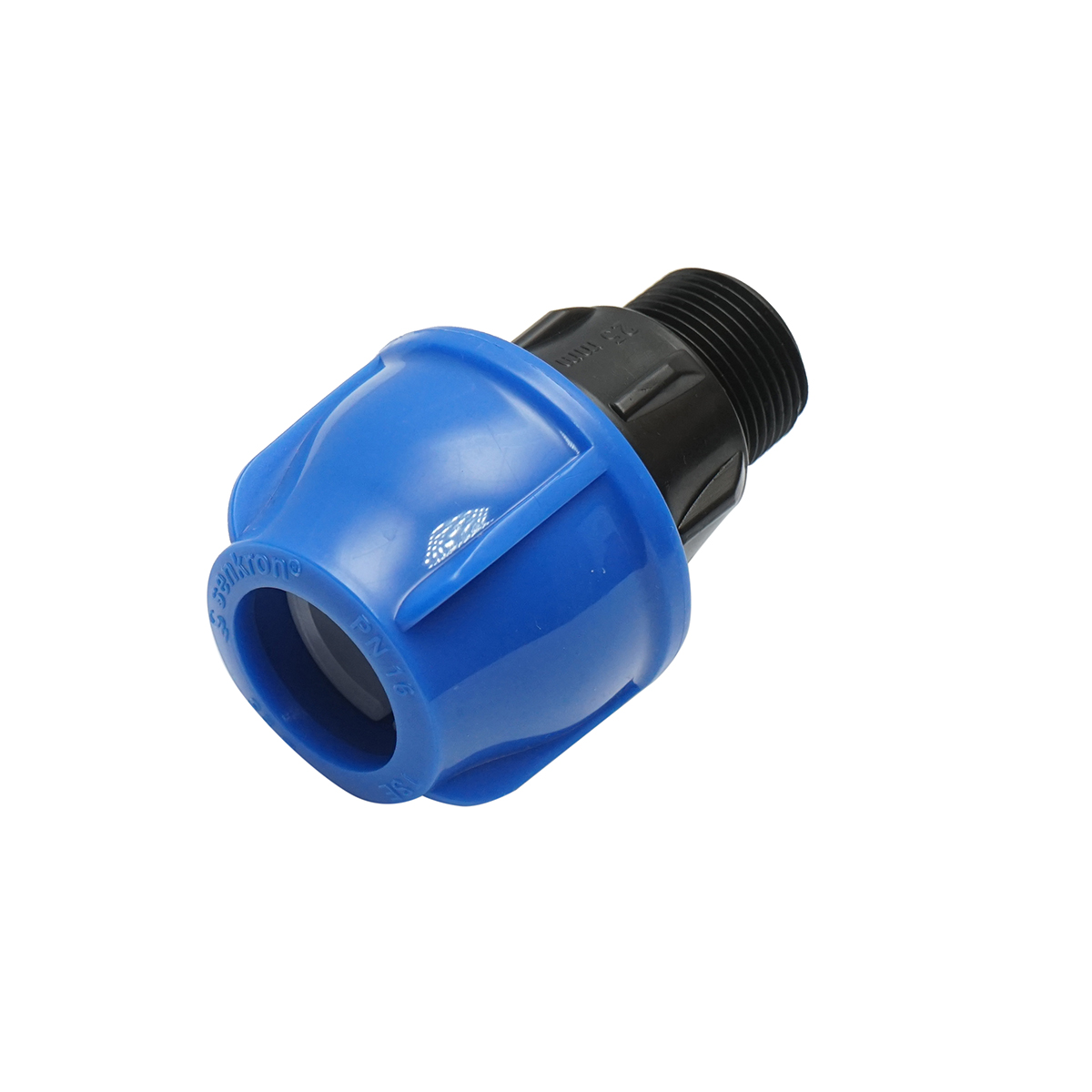 Racord compresiune cu filet exterior D25mmx3/4 toll, PN16 pentru sisteme de irigatii - imagine 3