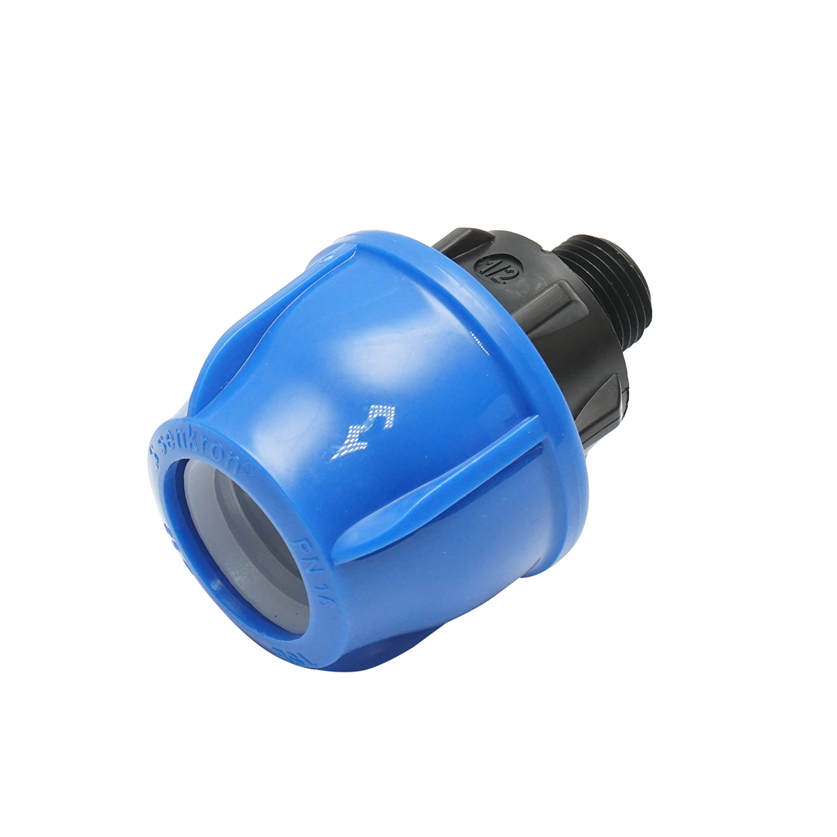 Racord compresiune cu filet exterior D32mmx1/2 toll, PN16 pentru sisteme de irigatii - imagine 3