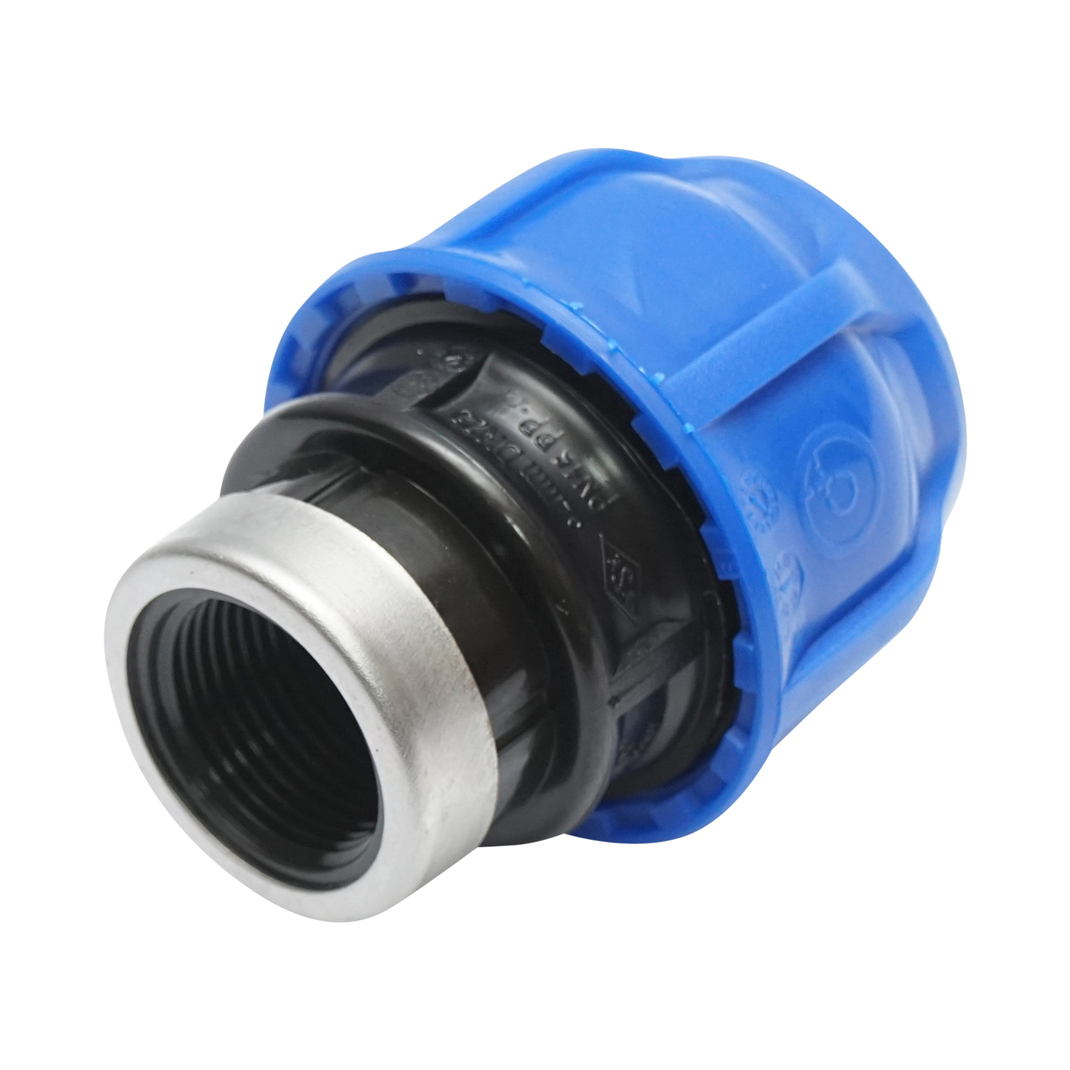 Racord compresiune cu filet interior D32mmx3/4 toll, PN16 pentru sisteme de irigatii - imagine 2