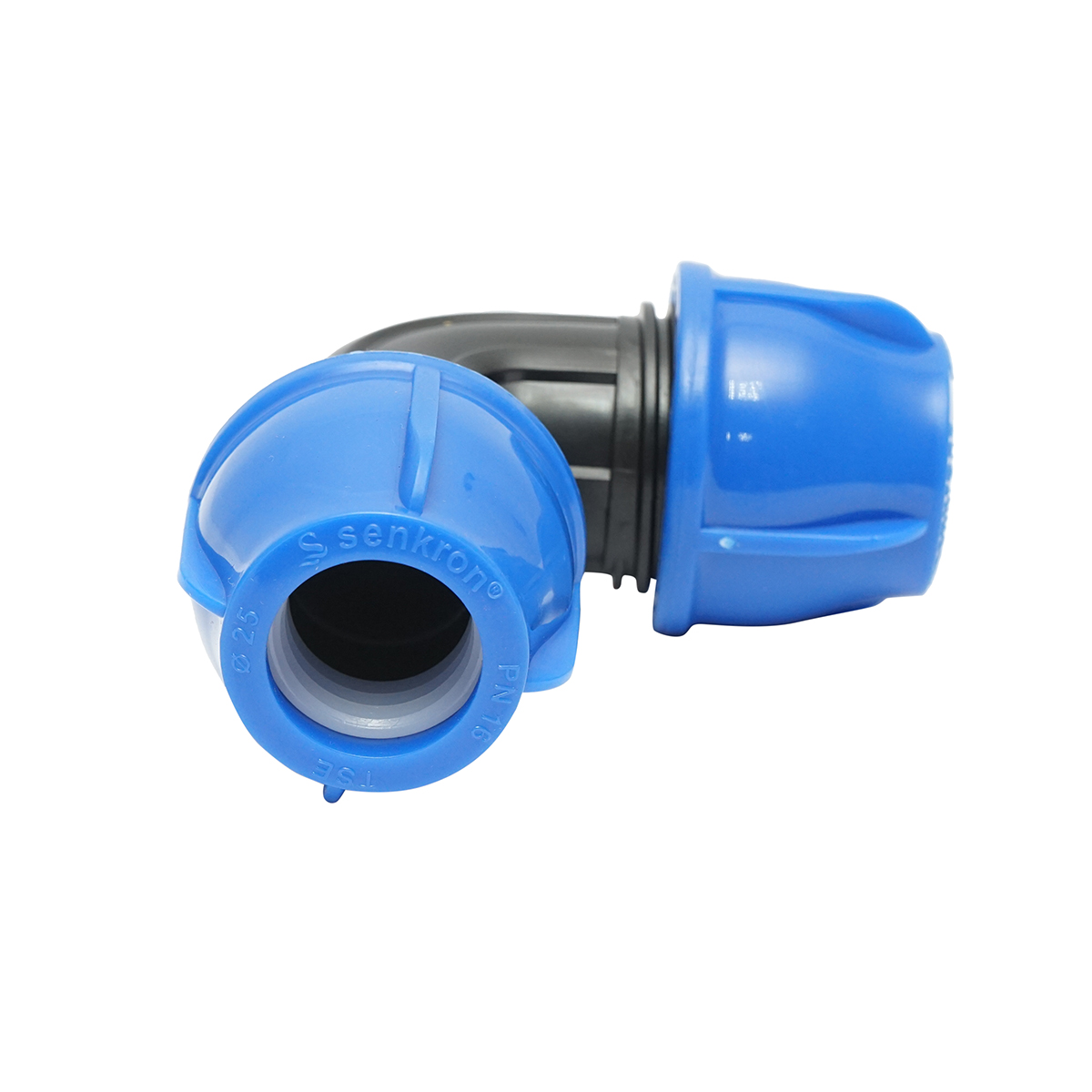 Cot egal compresiune D25x25mm, PN16 pentru sisteme de irigatii - imagine 2
