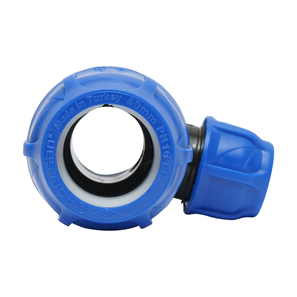 Teu compresiune D40x25x40mm, PN6 pentru sisteme de irigatii - imagine 3