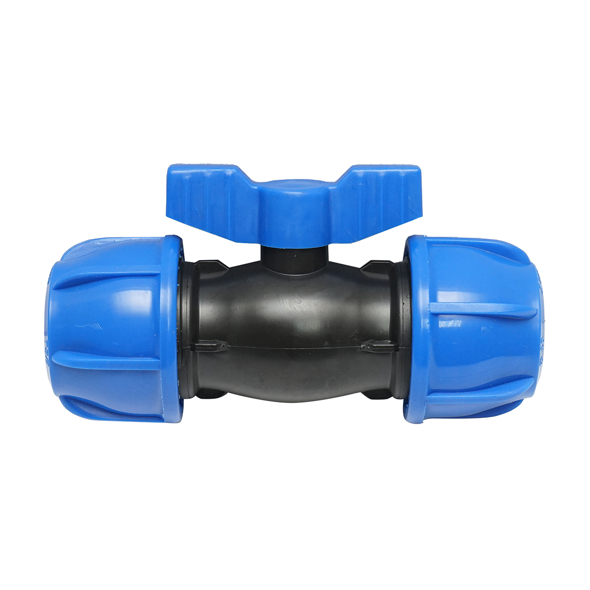 Robinet mufa cu bila compresiune D40x40mm, PN16, pentru sisteme de irigatii - imagine 2