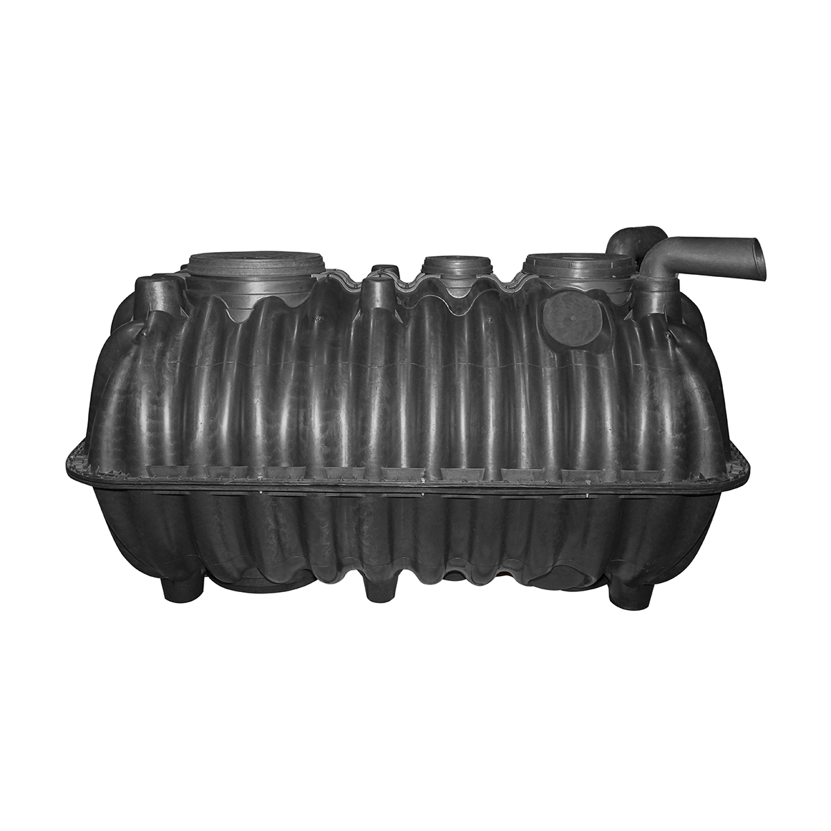 Fosa septica vidanjabila 2500L, tricompartimentata 6-8 persoane, orizontala