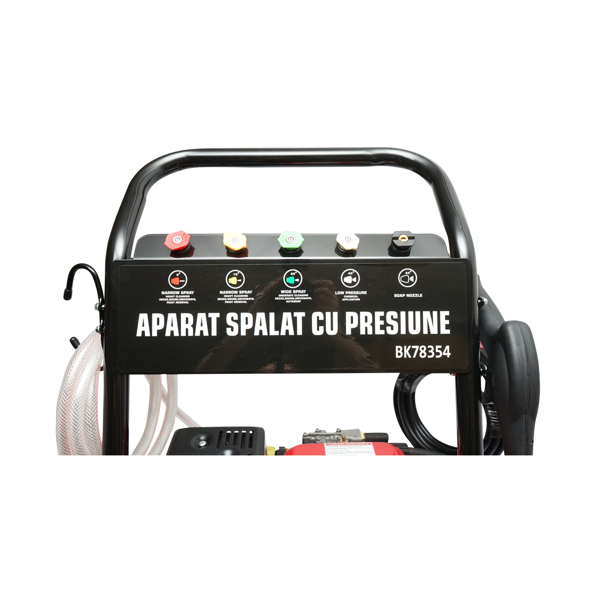 Aparat de spalat cu presiune 7.5CP 18 Mpa cu furtun si pistol Breckner Germany - imagine 5
