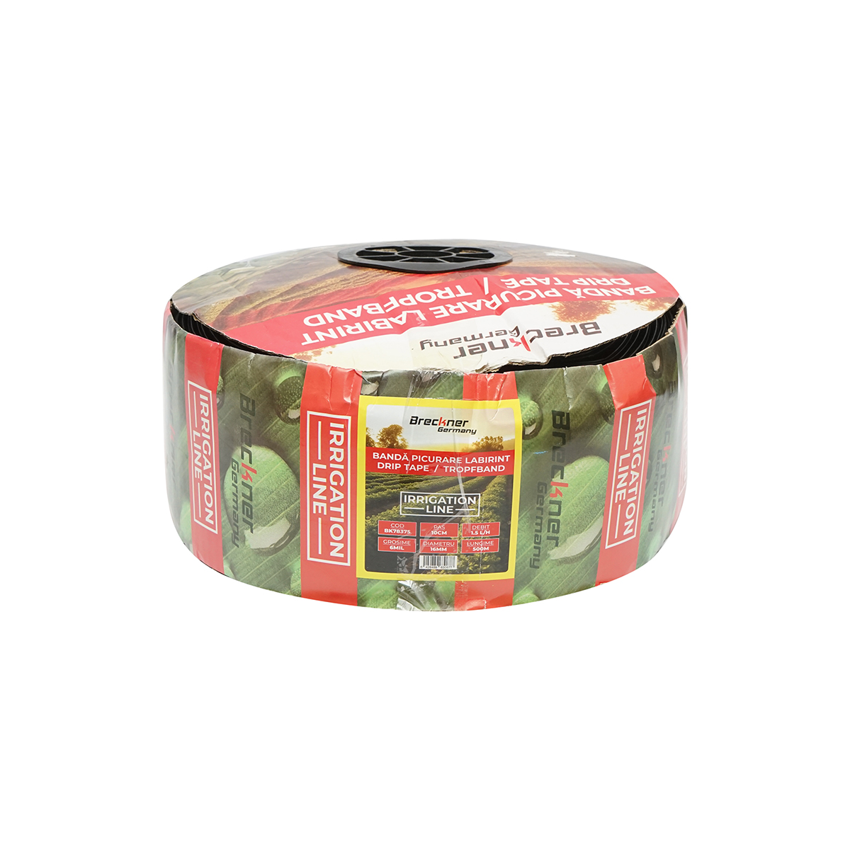 Banda picurare apa, rola 500M 1,5L/H, D16mm. pas 10cm Breckner Germany - imagine 2