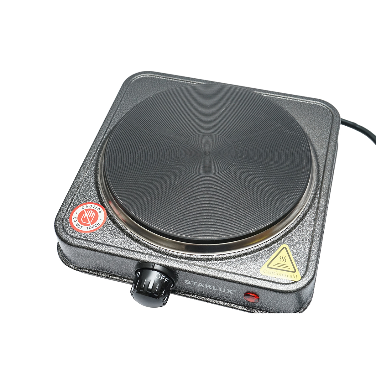 Plita electrica 220V, cu 1 ochi 1500W, 210x210x60mm - imagine 2