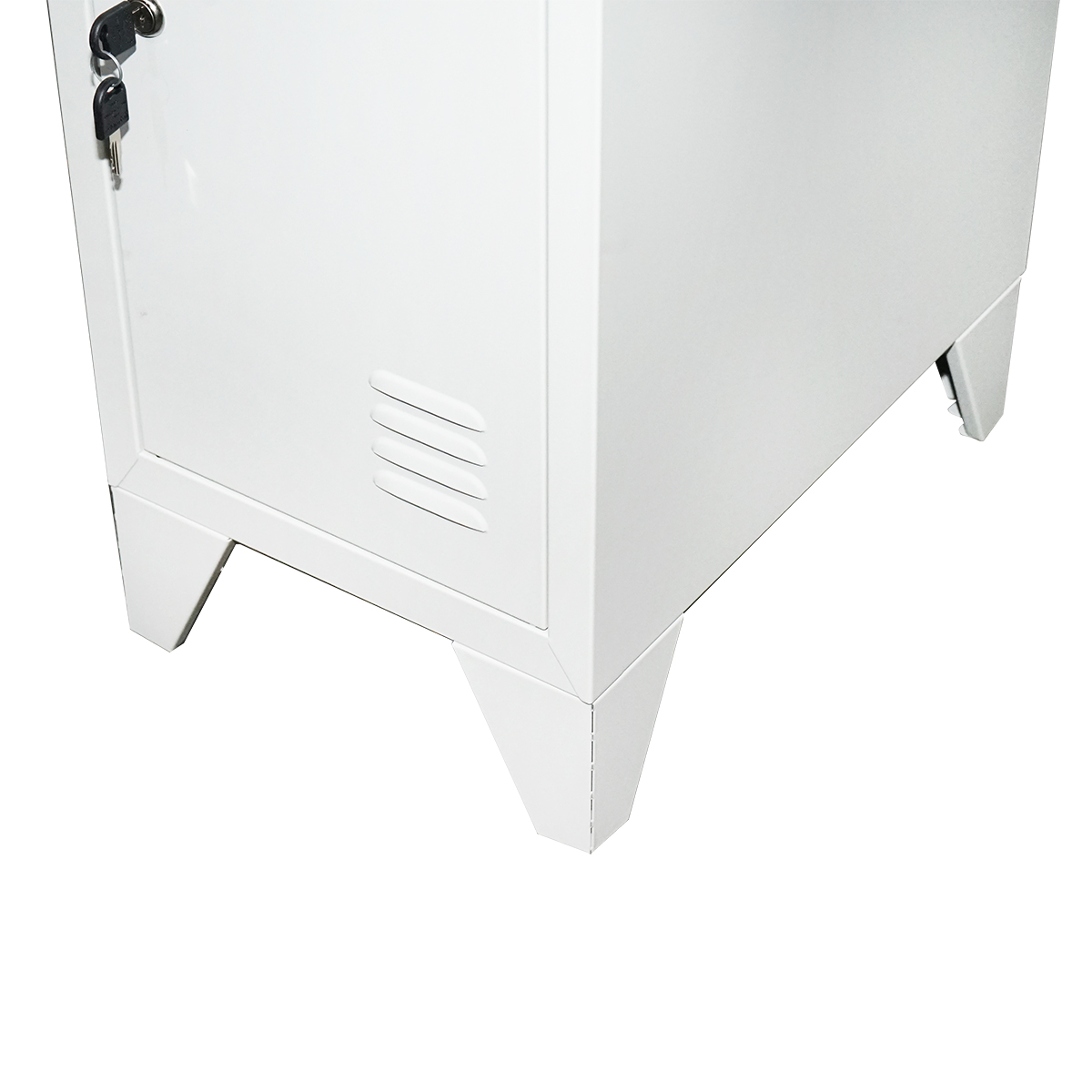 Vestiar, dulap metalic cu 3 usi securizate 1700x300x450mm Breckner Germany - imagine 5