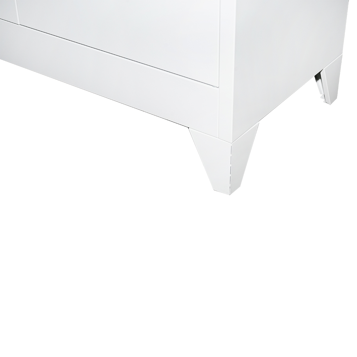 Dulap metalic cu 2 usi de sticla si 2 usi pline securizate 1900x900x400mm - imagine 5