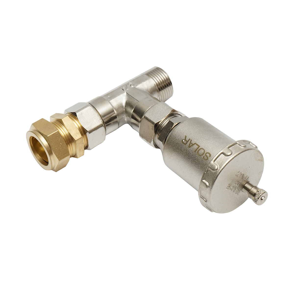 Set aerisitor automat cu T 3/4 pentru instalatii solare rezidentiale max 180 grade C - imagine 4