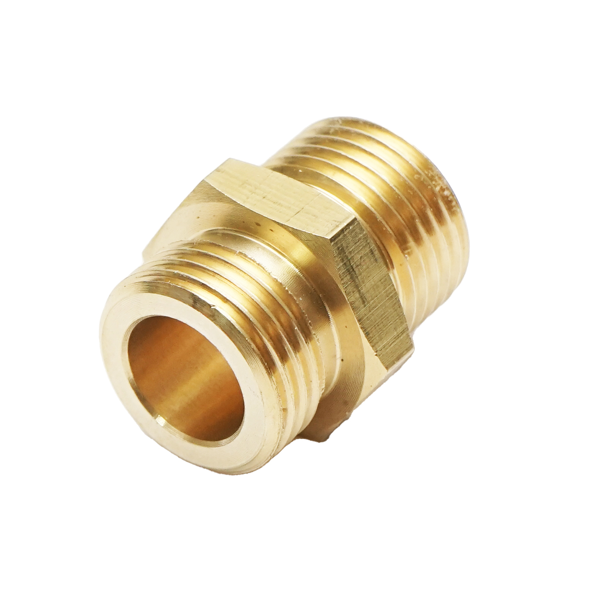 Adaptor teava flexibila, gofrata din inox cu garnitura DN12-1/2 - imagine 3