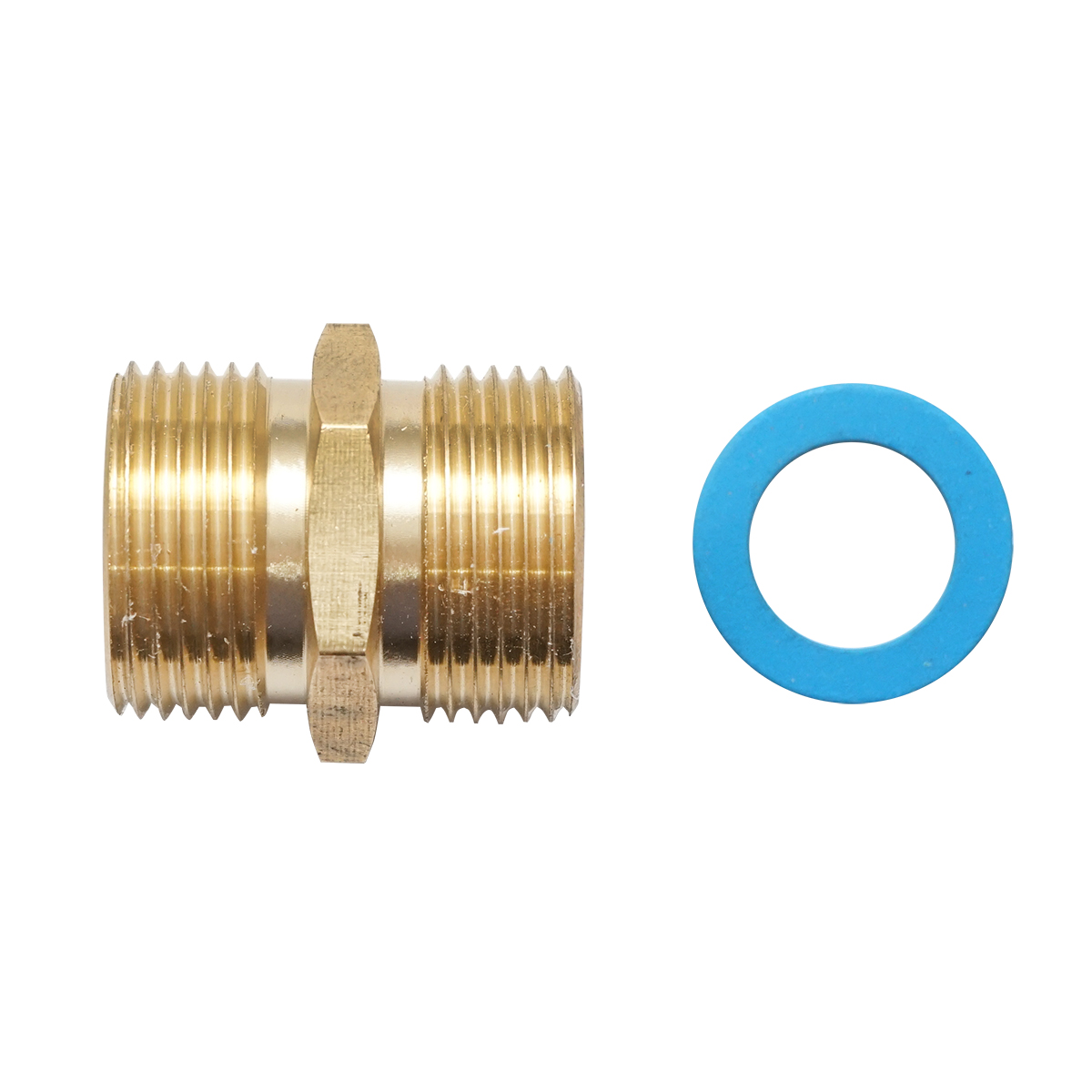 Adaptor teava flexibila, gofrata din inox cu garnitura DN16-3/4