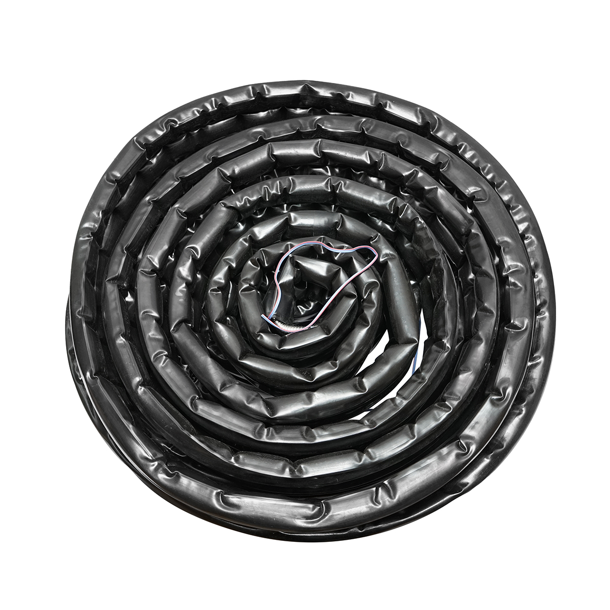 Teava 20m dubla din inox DN16-3/4 gofrata, flexibila, izolat cu cablu pentru sonda temperatura pentru instalatii solare rezidentiale - imagine 2