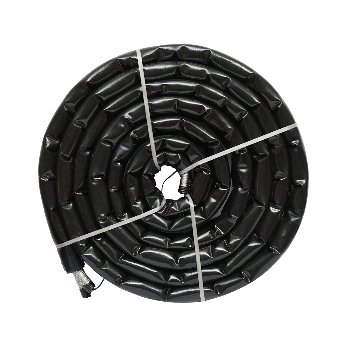 Teava 10m dubla din inox DN25-1.1/4 gofrata, flexibil, izolat cu cablu pentru sonda temperatura pentru instalatii solare rezidentiale - imagine 2