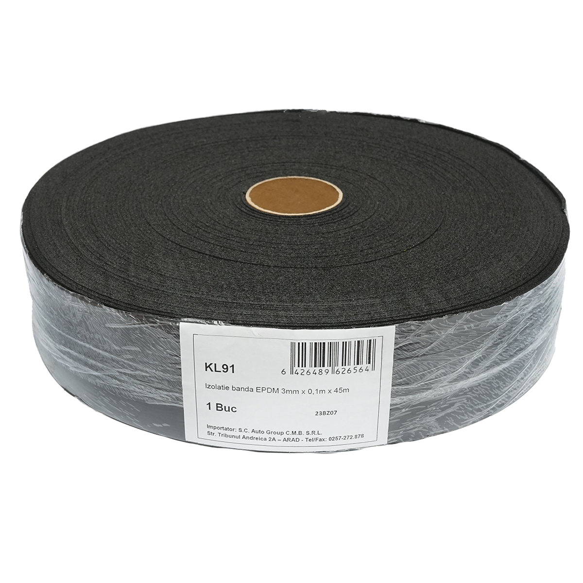 Rola 45m banda etansare EPDM 100x3mm pentru panouri solare