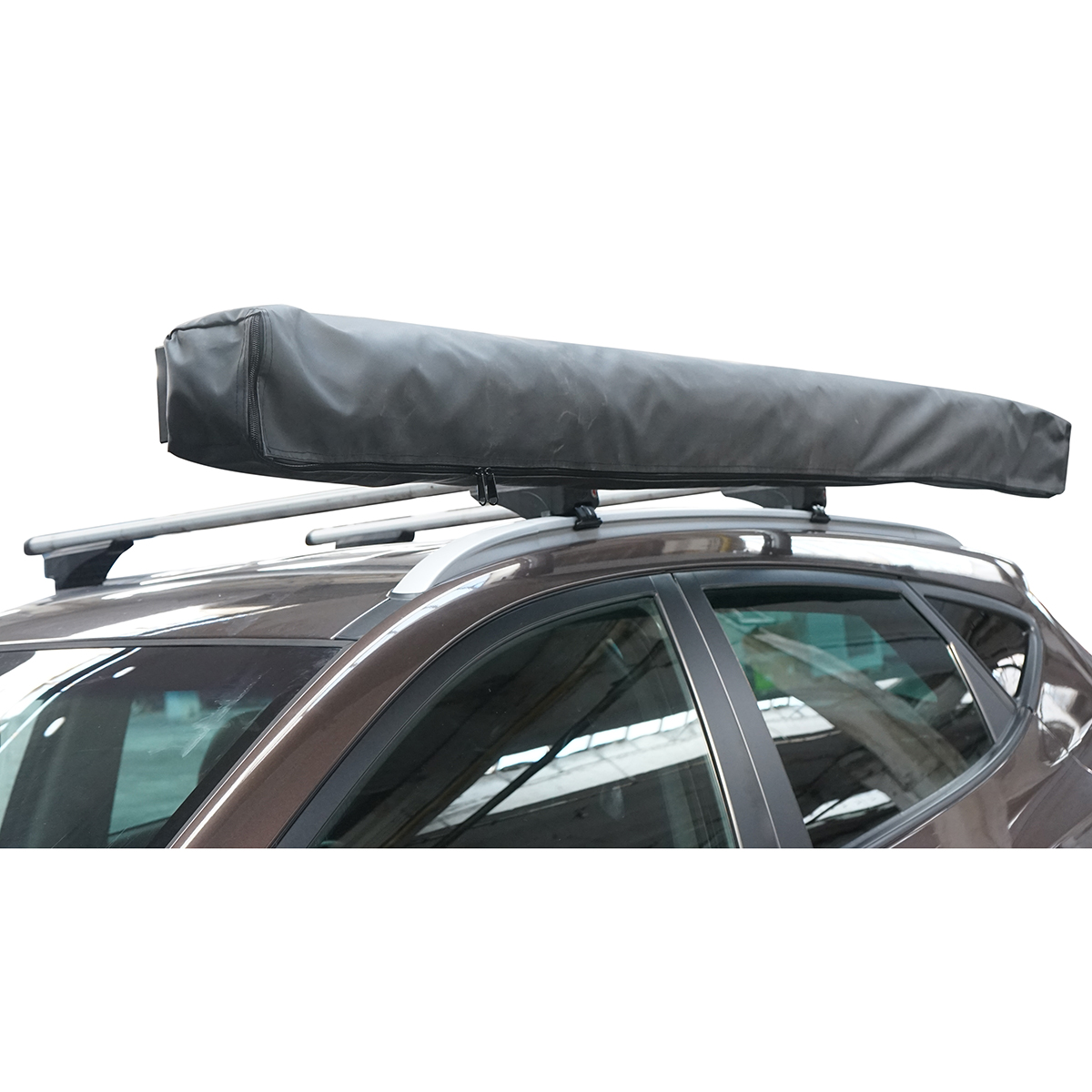 Cort umbrar lateral auto, marchiza 270 grade, pliabil cu prindere pe plafon - imagine 4