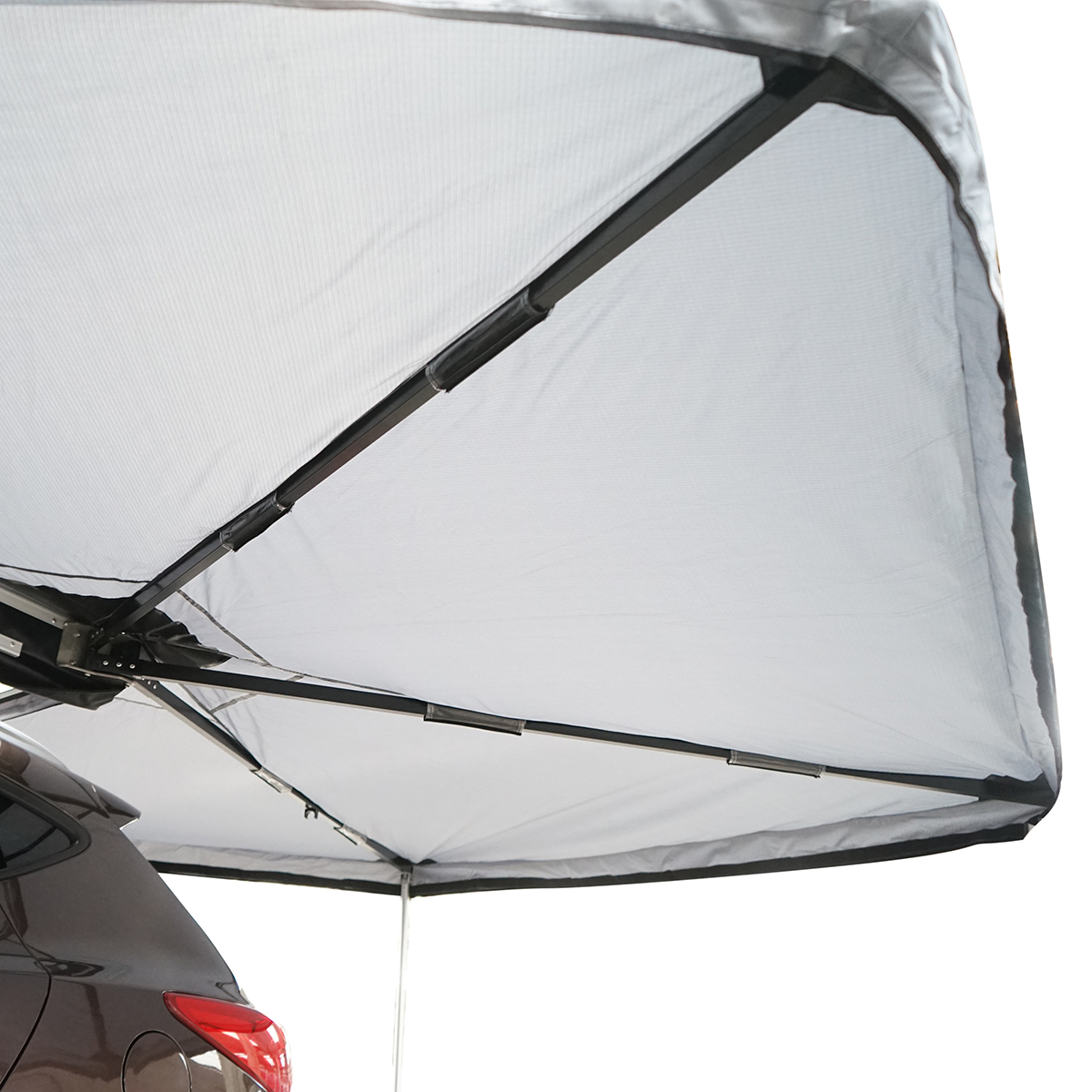 Cort umbrar lateral auto, marchiza 270 grade, pliabil cu prindere pe plafon - imagine 5