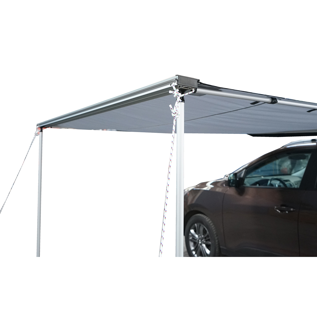 Cort umbrar lateral auto 200x250cm, marchiza, pliabil cu prindere pe plafon - imagine 2