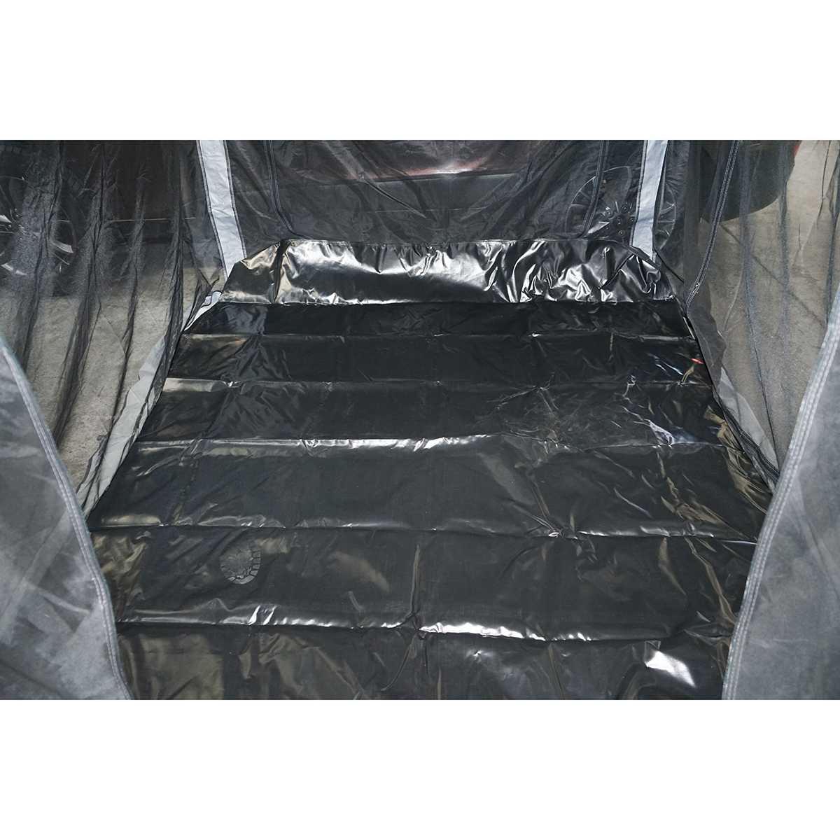 Cort umbrar lateral auto 200x250cm, marchiza, pliabil cu prindere pe plafon	si plasa anti insecte - imagine 7