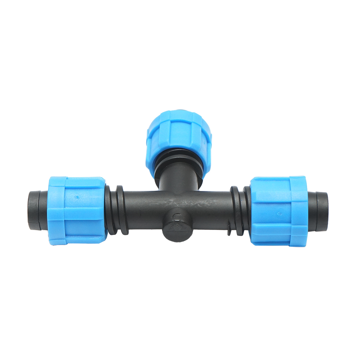 Teu egal conector banda picurare 17x17x17mm pentru sisteme de irigatii - imagine 4
