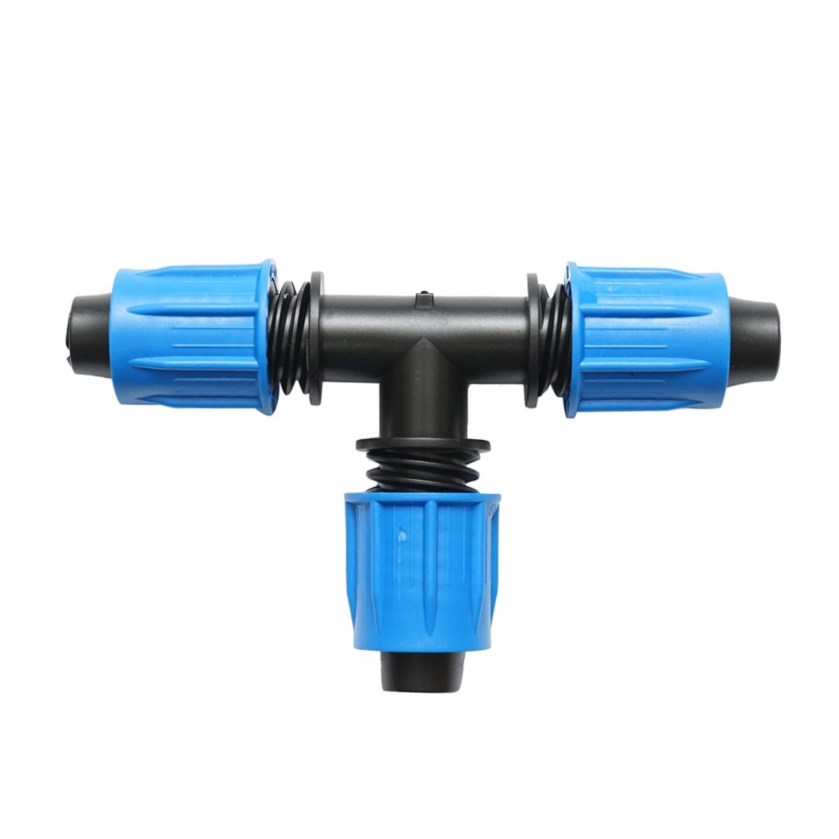 Teu egal conector banda picurare 16x16x16mm pentru sisteme de irigatii