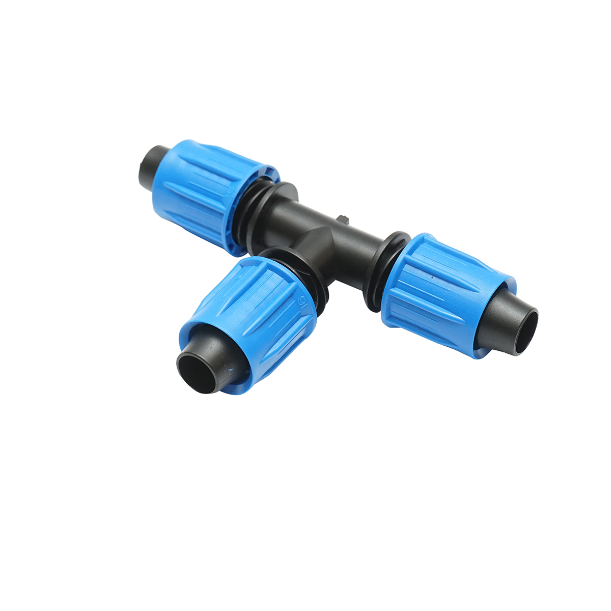 Teu egal conector banda picurare 16x16x16mm pentru sisteme de irigatii - imagine 2
