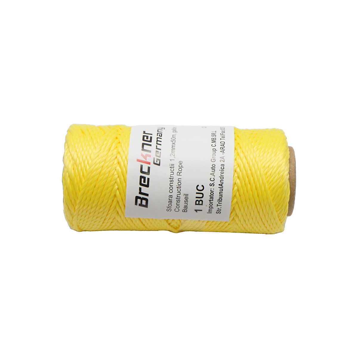 Mosor sfoara galbena pentru zidarie 1.2mmx50m Breckner Germany